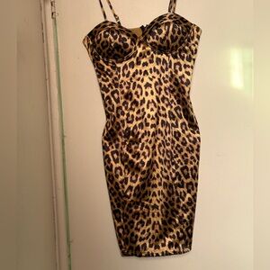 Stretched cheetah print.